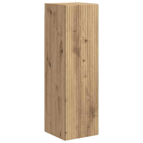 TV-tasosetti Artisan tammi 4 pcs Tekninen puu
