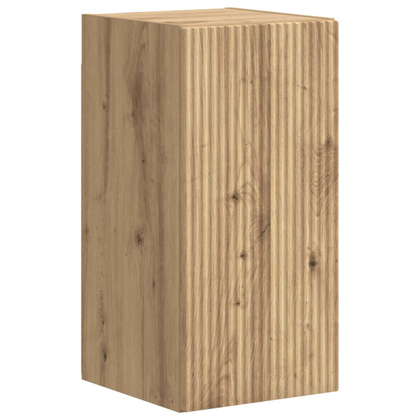 TV-tasosetti Artisan tammi 4 pcs Tekninen puu