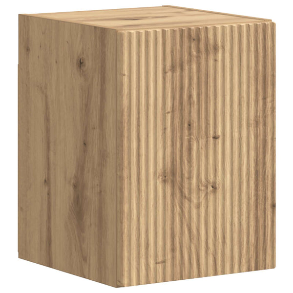 TV-tasosetti Artisan tammi 4 pcs Tekninen puu