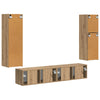 TV-tasosetti Artisan tammi 4 pcs Tekninen puu