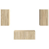 TV-tasosetti 6 pcs Sonoman tammi Tekninen puu