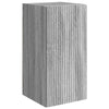 TV-tasosetti 6 pcs Harmaa Sonoma Tekninen puu