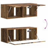 TV-tasosetti 6 osaa Vanha puu Tekninen puu Seinäkiinnitettävä