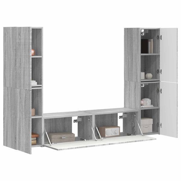 Harmaa 3 pcs Sonoma
