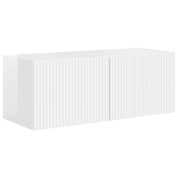 4 kpl Korkea kiilto valkoinen