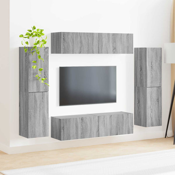 4 kpl Sonoma harmaana