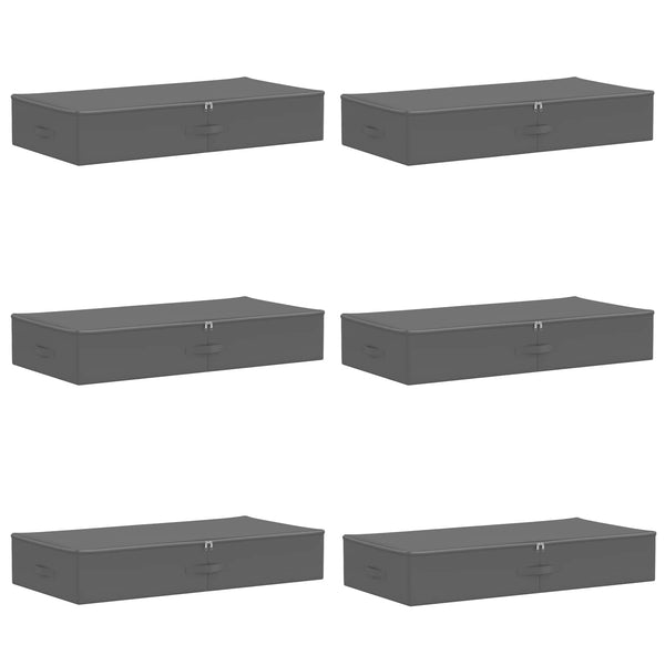 Säilytyslaatikko 6 kpl Kuitukangas 90 x 48 x 15 cm 64,8 L