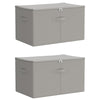 Säilytyslaatikko 2 kpl Kuitukangas 55 x 35 x 32 cm 61,6 L