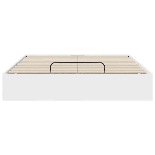 Ottoman Sängyn Runko valkoinen 5FT King Size Käsitelty puu