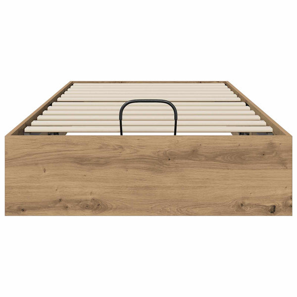 Ottoman Sängyn Runko Artisan Tammi 100 x 200 cm Käsitelty puu