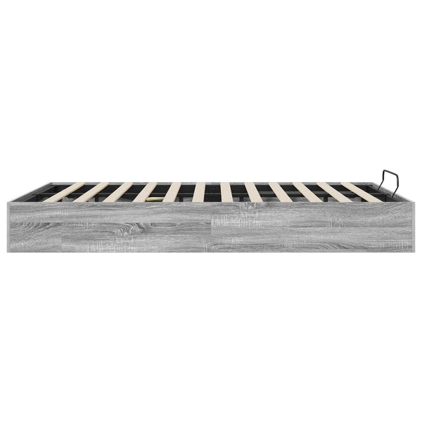 Ottoman Sängyn Runko Harmaa Sonoma 4FT6 Double Käsitelty puu