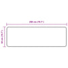 Mattojuoksija MARSA Kerma 50 x 200 cm Polyesteri ja PVC
