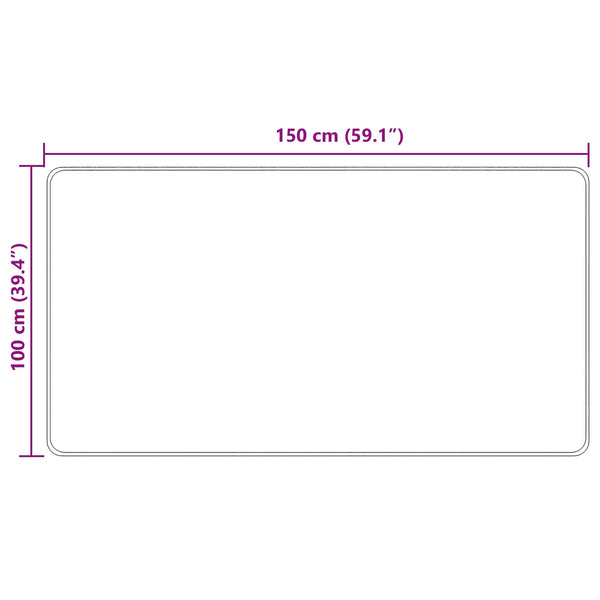 Mattojuoksija MARSA Kerma 100 x 150 cm Polyesteri ja PVC