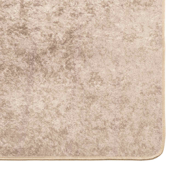 Mattojuoksija MARSA Beige 80 x 100 cm Polyesteri ja PVC