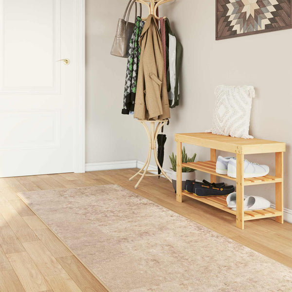 Mattojuoksija MARSA Beige 80 x 300 cm Polyesteri ja PVC