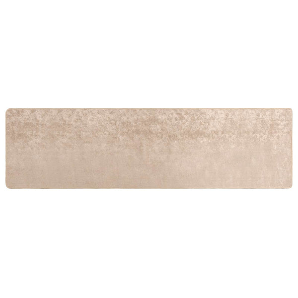 Mattojuoksija MARSA Beige 100 x 400 cm Polyesteri ja PVC