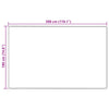 Mattojuoksija MARSA Beige 190 x 300 cm Polyesteri ja PVC