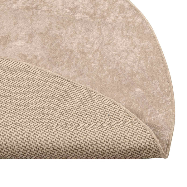 Mattojuoksija MARSA Beige 120 x 120 cm Polyesteri ja PVC