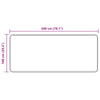Mattojuoksija MARSA Hiekka 100 x 200 cm Polyesteri ja PVC