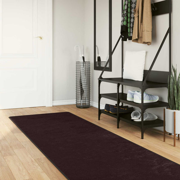 Mattojuoksija MARSA Antrasiitti 80 x 400 cm Polyesteri ja PVC