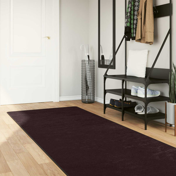 Mattojuoksija MARSA Antrasiitti 100 x 400 cm Polyesteri ja PVC