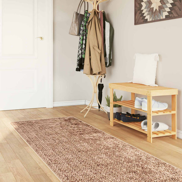 Mattojuoksija MARSA Ruskea 80 x 350 cm Polyesteri ja PVC