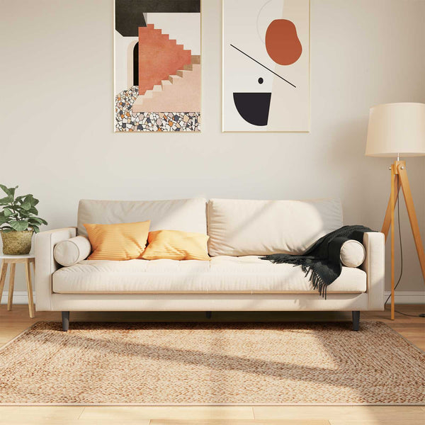 Mattojuoksija MARSA Ruskea 120 x 170 cm Polyesteri ja PVC