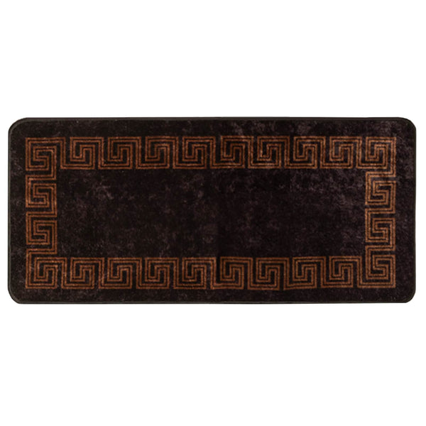 Mattojuoksija MARSA Musta 50 x 100 cm Polyesteri ja PVC