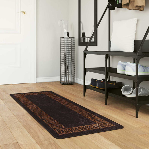 Mattojuoksija MARSA Musta 50 x 150 cm Polyesteri ja PVC
