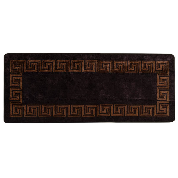 Mattojuoksija MARSA Musta 80 x 200 cm Polyesteri ja PVC