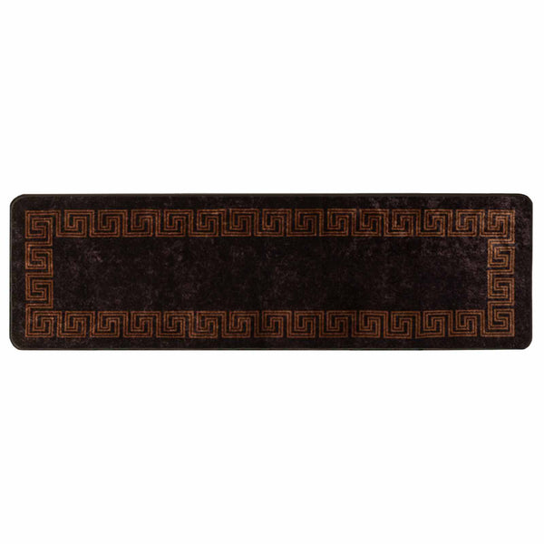 Mattojuoksija MARSA Musta 100 x 300 cm Polyesteri ja PVC