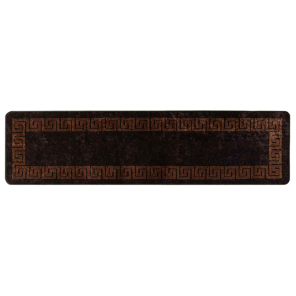 Mattojuoksija MARSA Musta 100 x 350 cm Polyesteri ja PVC