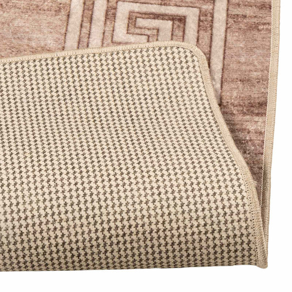 Mattojuoksija MARSA Beige ja kulta 100 x 100 cm