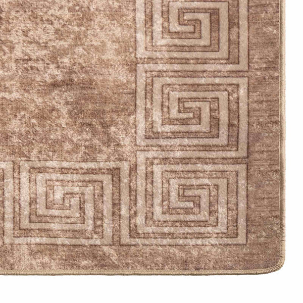 Mattojuoksija MARSA Beige ja kulta 100 x 100 cm