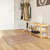 Mattojuoksija MARSA Beige ja kulta 100 x 100 cm