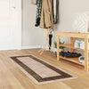 Mattojuoksija MARSA Beige ja musta 50 x 150 cm