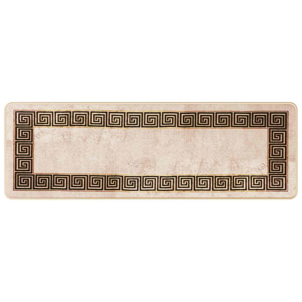 Mattojuoksija MARSA Beige ja musta 50 x 150 cm