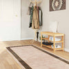 Mattojuoksija MARSA Beige ja musta 80 x 250 cm