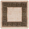 Mattojuoksija MARSA Beige ja musta 100 x 100 cm