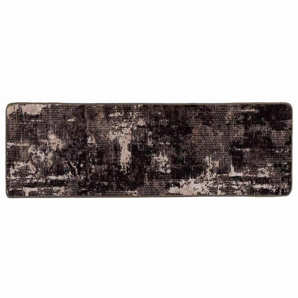 Mattojuoksija MARSA Musta ja Valkoinen 80 x 250 cm