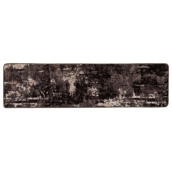 Mattojuoksija MARSA Musta ja Valkoinen 80 x 350 cm