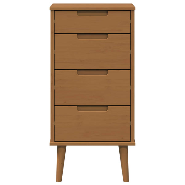 Laukkaava MOLDE Karamelli 40 x 35 x 82 cm Täysi mänty