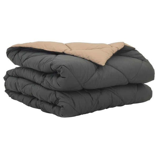 Kesäpeitto 220 x 135 cm Kesä 200 g/m² Antrasiitti ja taupe