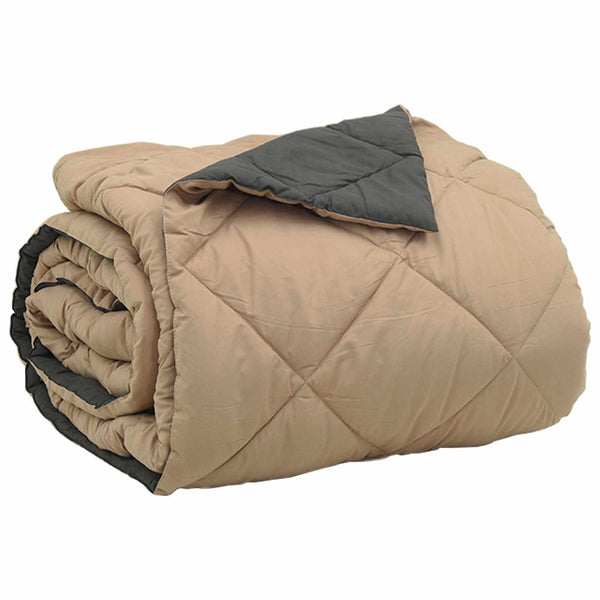 Kesäpeitto 220 x 260 cm Kesä 200 g/m² Antrasiitti ja taupe