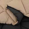 Kesäpeitto 220 x 135 cm Kesä 200 g/m² Mustaa ja taupe