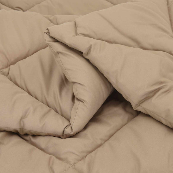 Koko Vuoden Peitto 135 x 200 cm 300 gsm Harmaanruskea