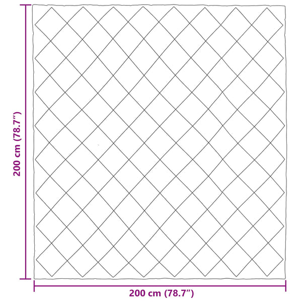 Talvityyny 200 x 200 cm 450 gsm Mikrokuitu (100% polyesteri)