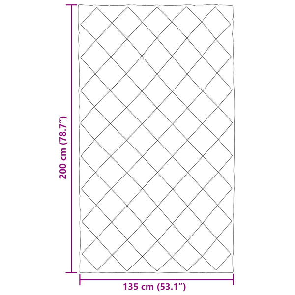 Talvityyny 135 x 200 cm 450 gsm Mikrokuitu (100% polyesteri)