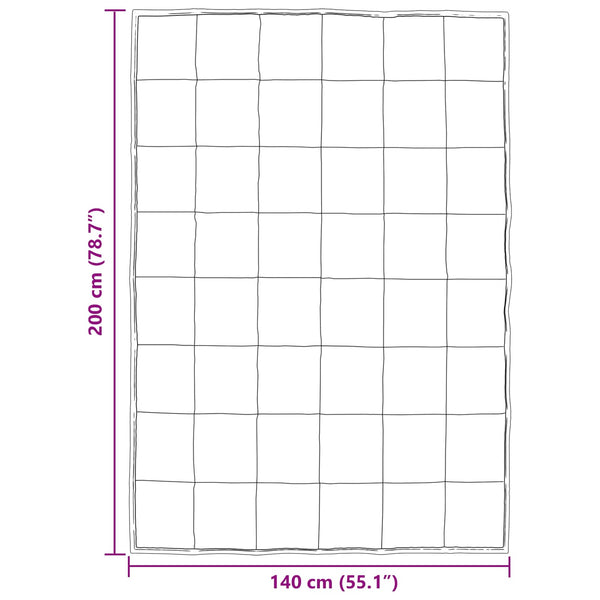 Koko Vuoden Peitto 140 x 200 cm 300 g/m² Kulta