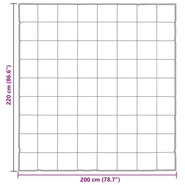 Koko Vuoden Peitto 200 x 220 cm 300 g/m² Kulta